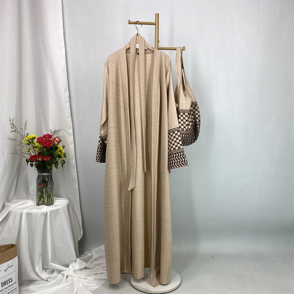 Women Bags Dubai - Muslim Open Front Abaya Women Long