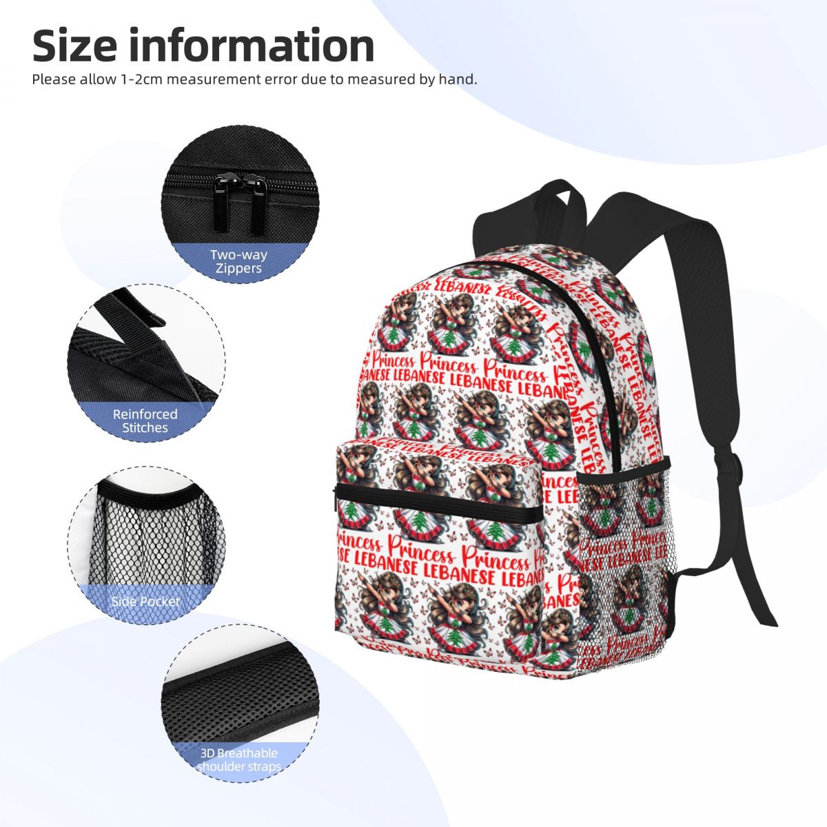 Lebanese Flag Lebanon Heritage - Women Bags Lebanon 评论和价格