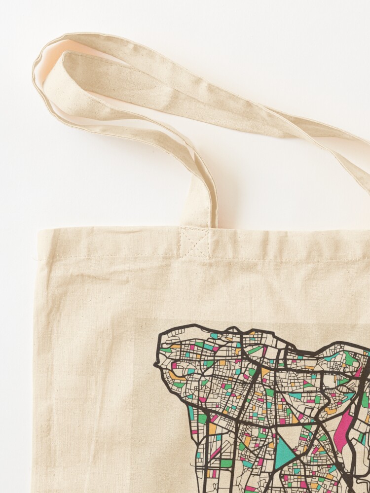 Beirut, Lebanon Street Map Tot - Women Bags Lebanon 评论和价格