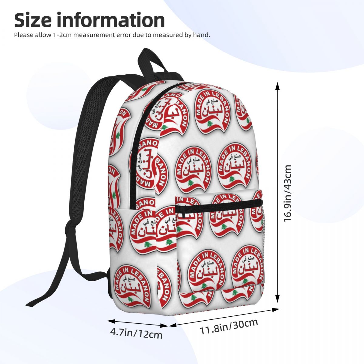 Lebanon Watercolor Lebanon Fla - Women Bags Lebanon 评论和价格