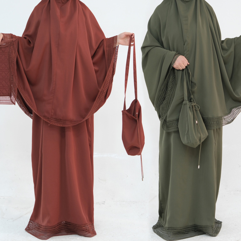 Muslim 4 Piece Set Women Skirt - Women Bags Dubai 评论和价格