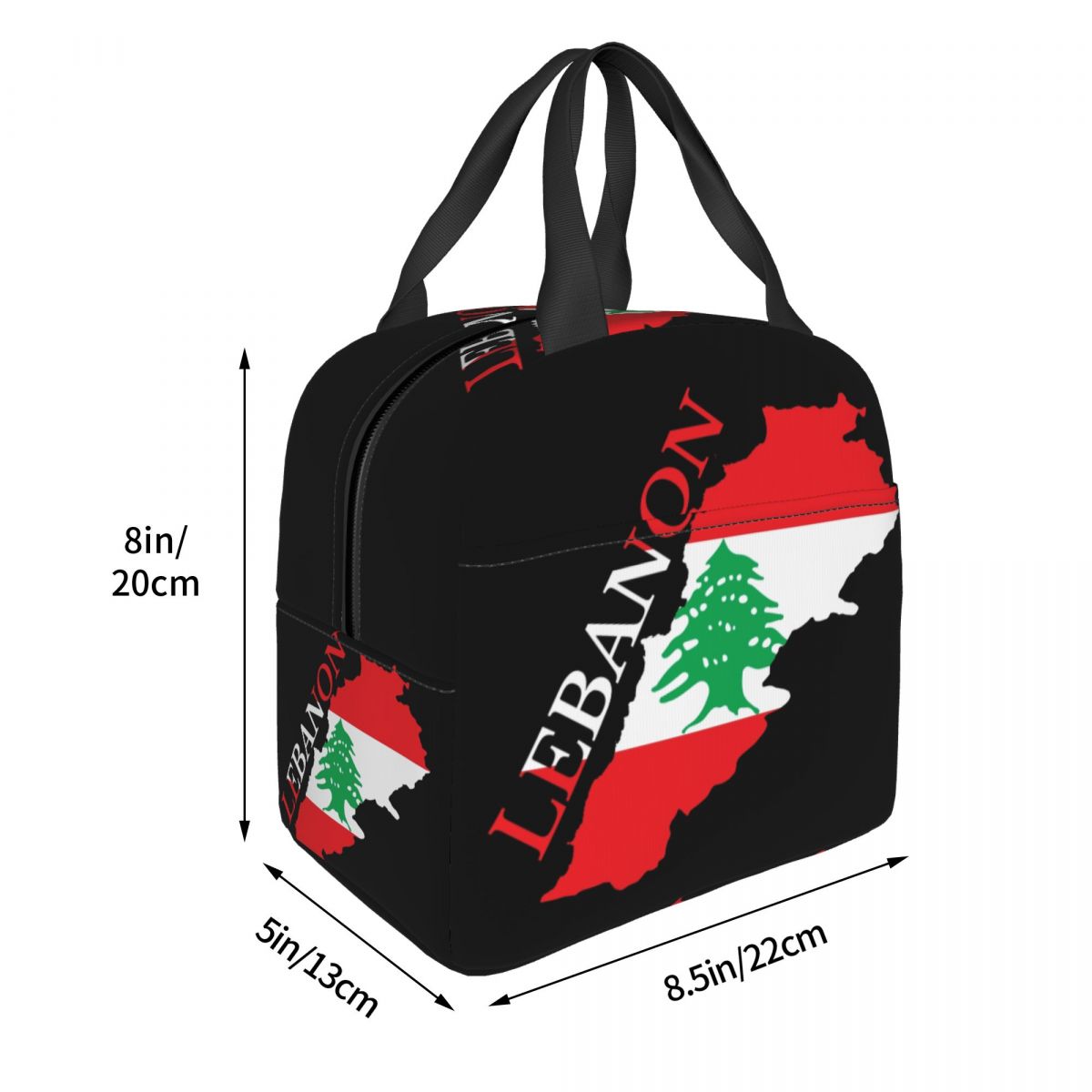 Custom Lebanon Flag Map Portab - Women Bags Lebanon 评论和价格