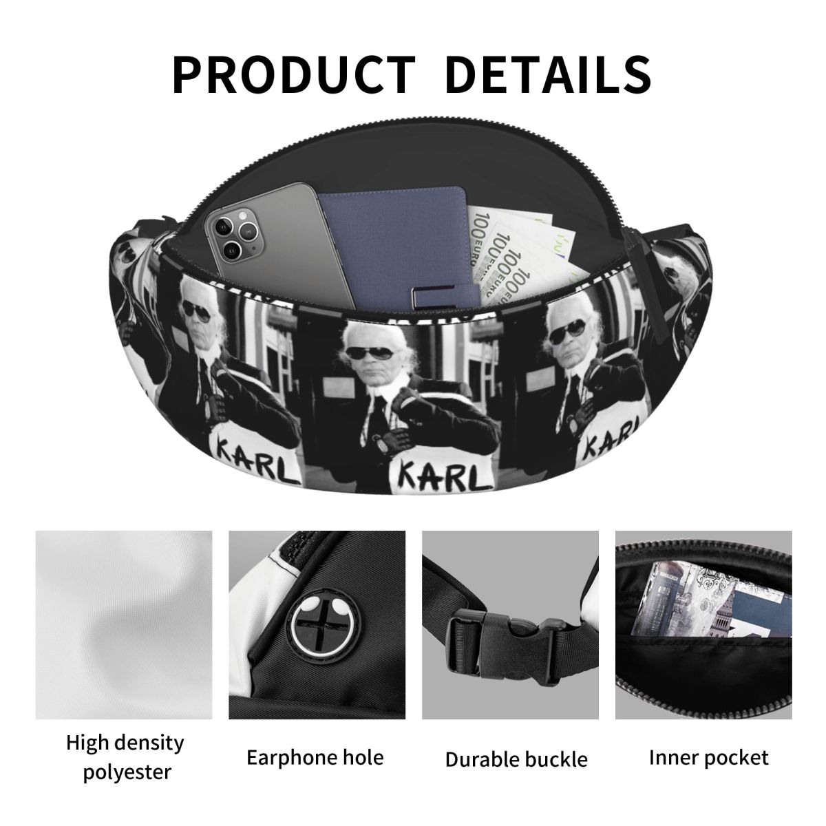 Karl Who Waist Bag for Women M - Women'S Karl Bags 评论和价格