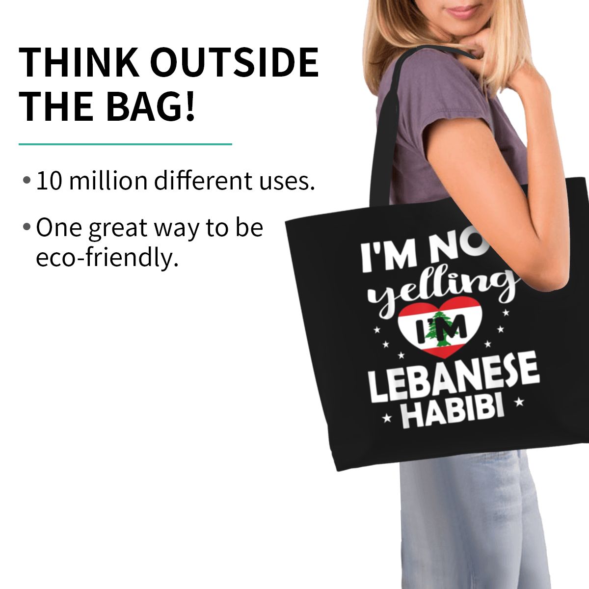 Lebanese Flag Lebanon Heritage - Women Bags Lebanon 评论和价格