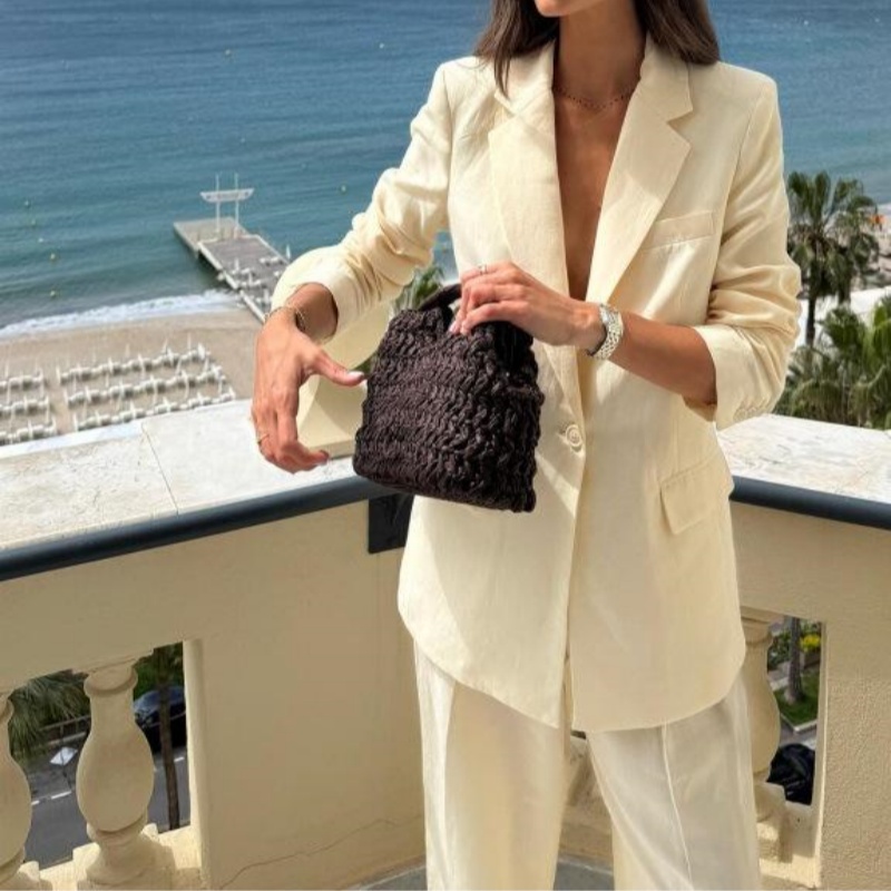 Spain Natural Fiber Clutch Bag - Women'S Bags Holiday 评论和价格