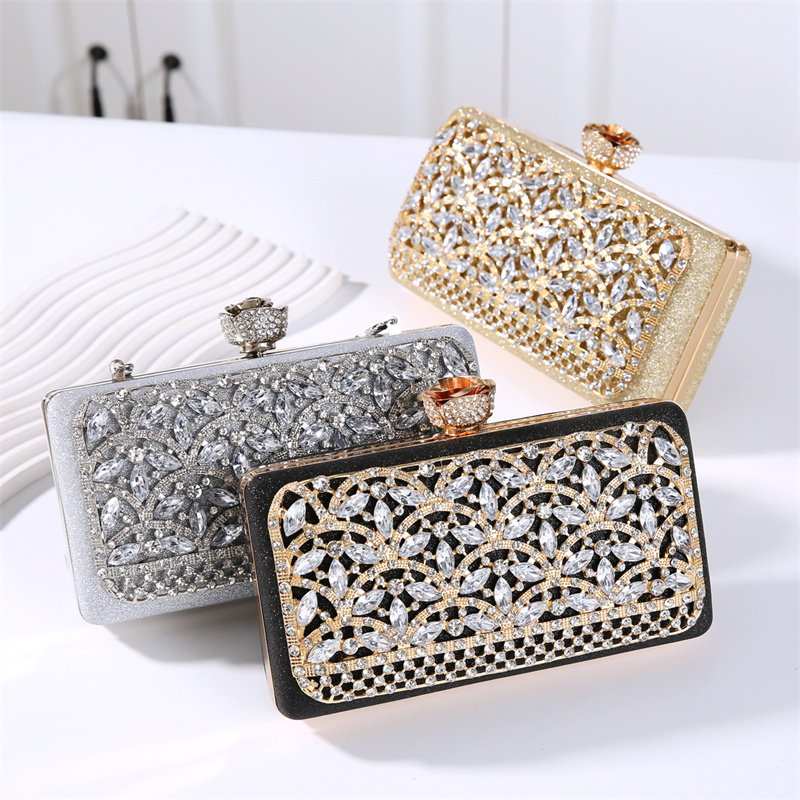 Luxury Diamond Metal Frame Eve - Women Bags Dubai 评论和价格