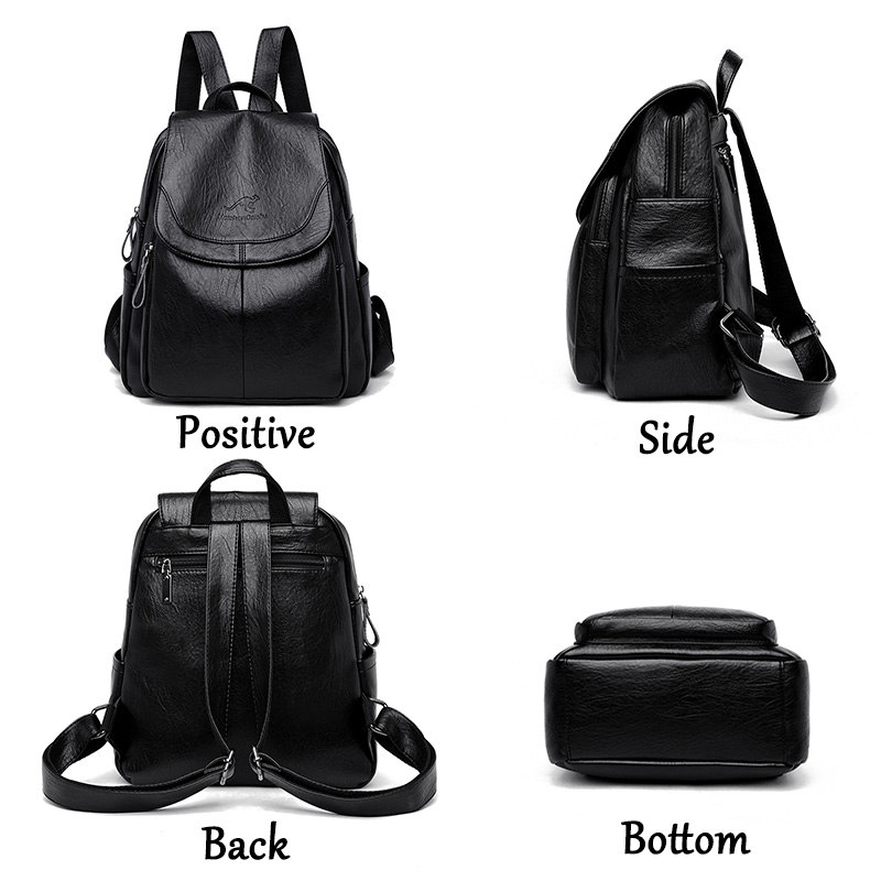 9 Color Women Soft Leather Bac - Mini Backpack Women 评论和价格