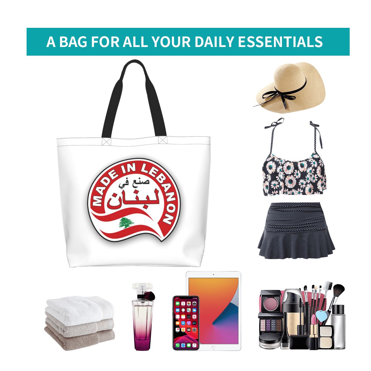 Lebanon Watercolor Lebanon Fla - Women Bags Lebanon 评论和价格