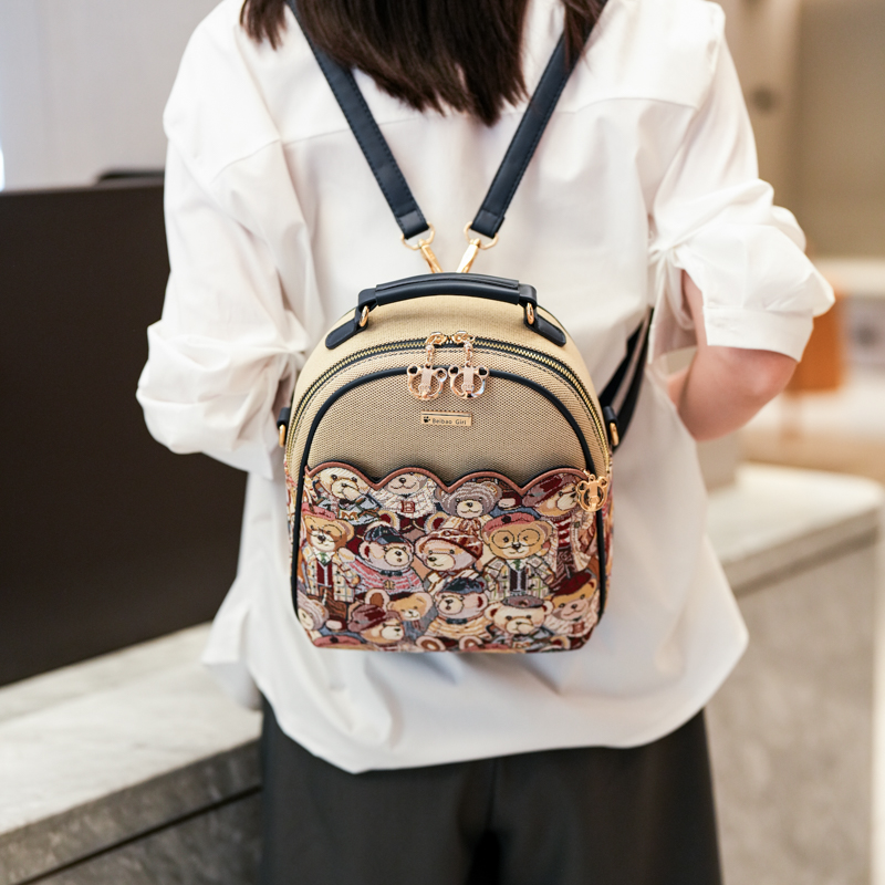 Mini backpack cartoon shoulder - Mini Backpack Women 评论和价格