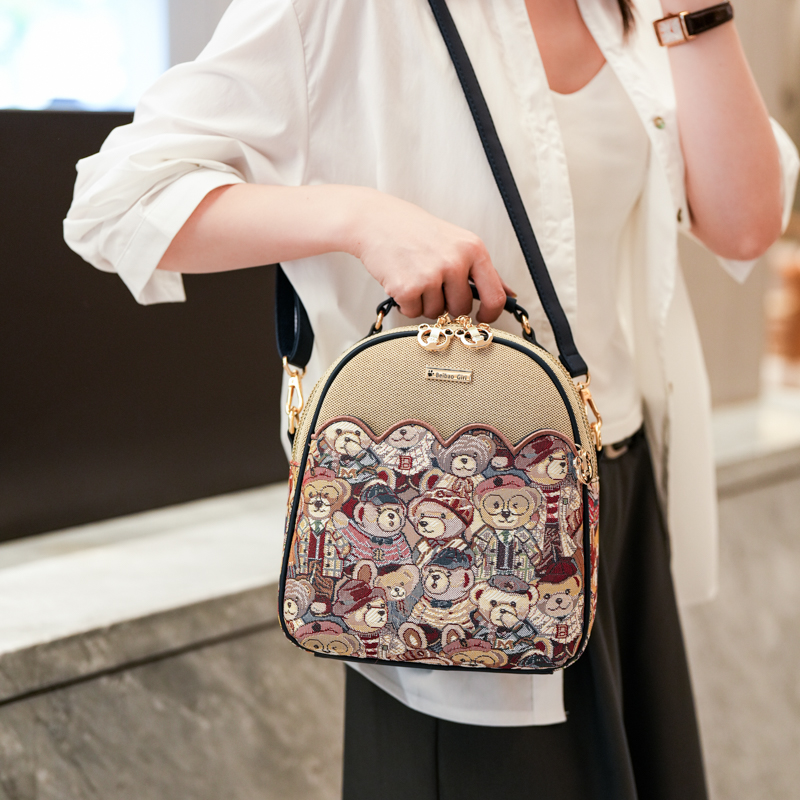 Mini backpack cartoon shoulder - Mini Backpack Women 评论和价格