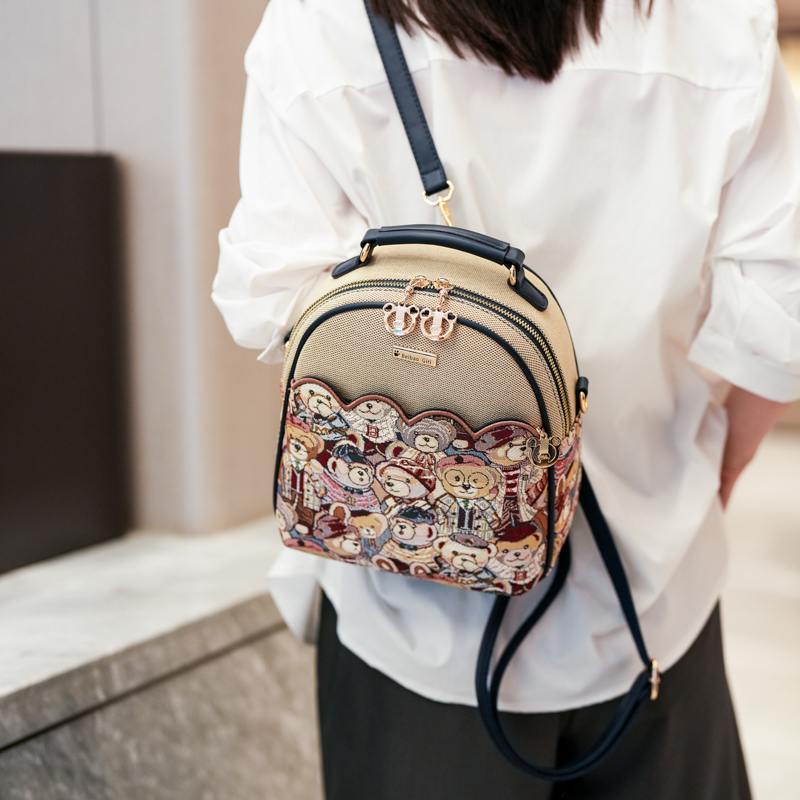 Mini backpack cartoon shoulder - Mini Backpack Women 评论和价格