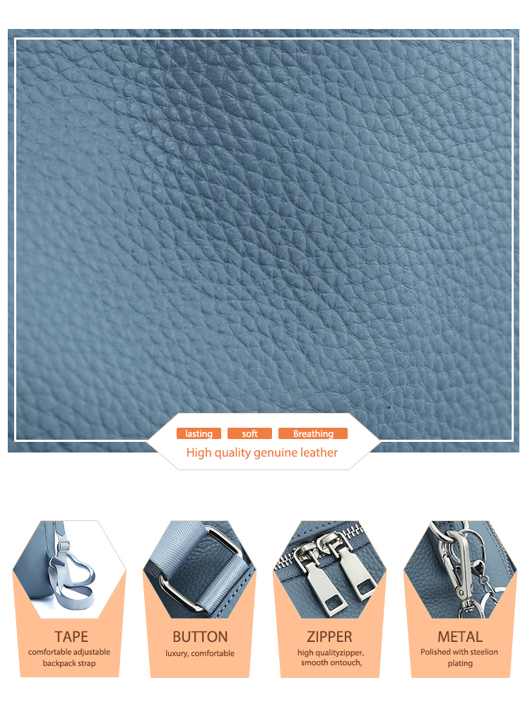 Zency Women's Genuine Leather  - Mini Backpack Women 评论和价格