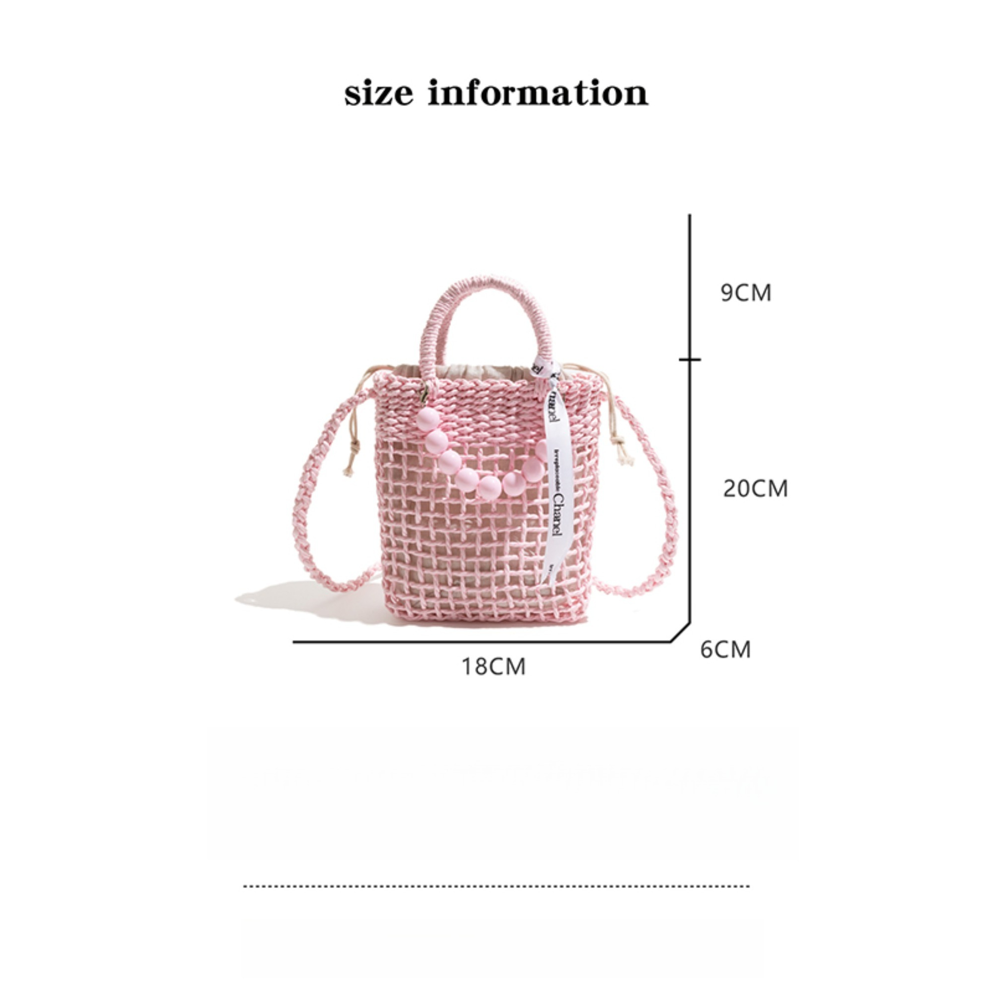 Compact Straw Bucket Handbag w - Women'S Bags Holiday 评论和价格