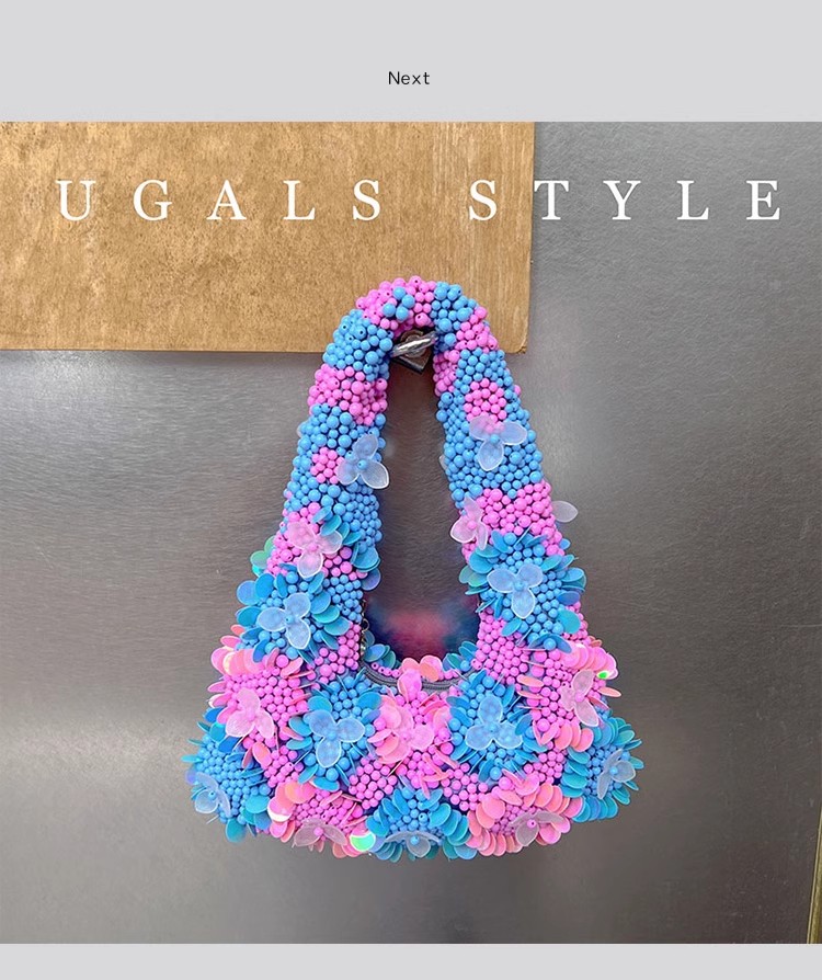 Women Handbag Beads Beaded Han - Women'S Bags Holiday 评论和价格