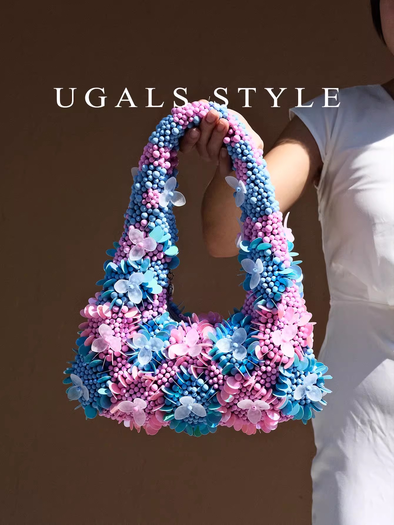 Women Handbag Beads Beaded Han - Women'S Bags Holiday 评论和价格
