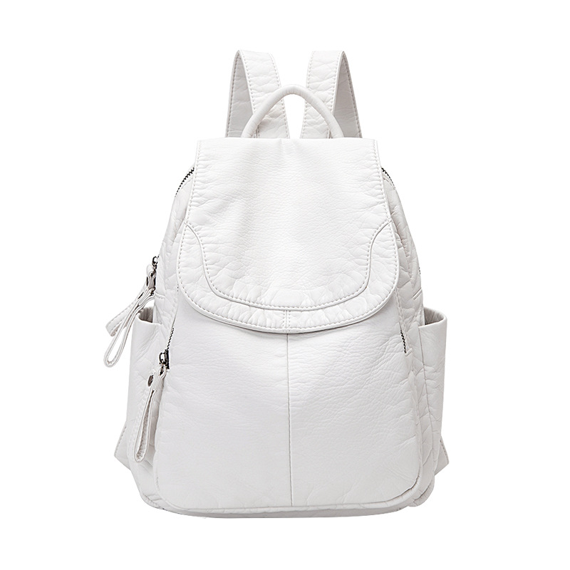 Women's Backpack White Washed  - Mini Backpack Women 评论和价格