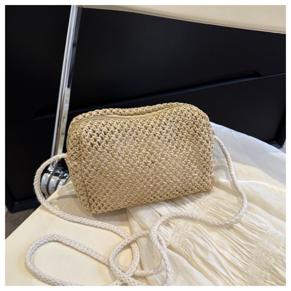 Trendy Women Summer Woven Cros - Women'S Bags Holiday 评论和价格