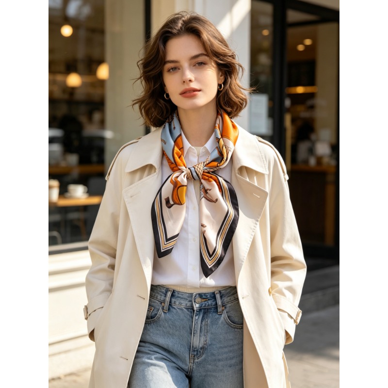 Luxury 100% MULBERRY SILK Squa - Women'S Bags Holiday 评论和价格