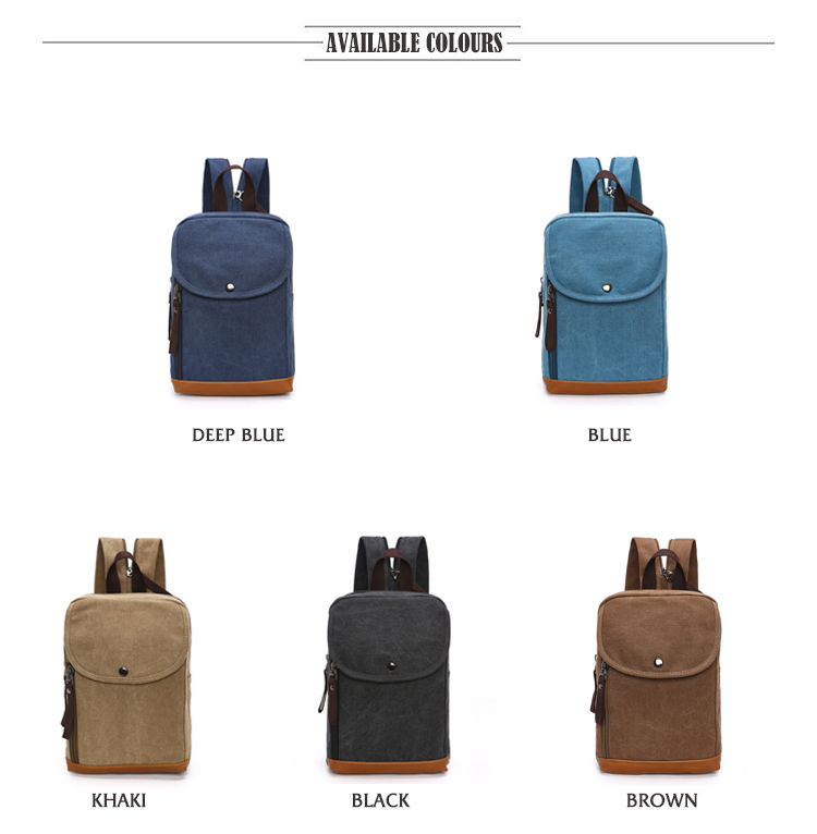 Men's Canvas Mini Backpack Men - Mini Backpack Women 评论和价格