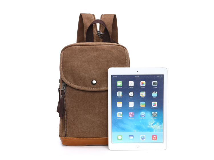 Men's Canvas Mini Backpack Men - Mini Backpack Women 评论和价格