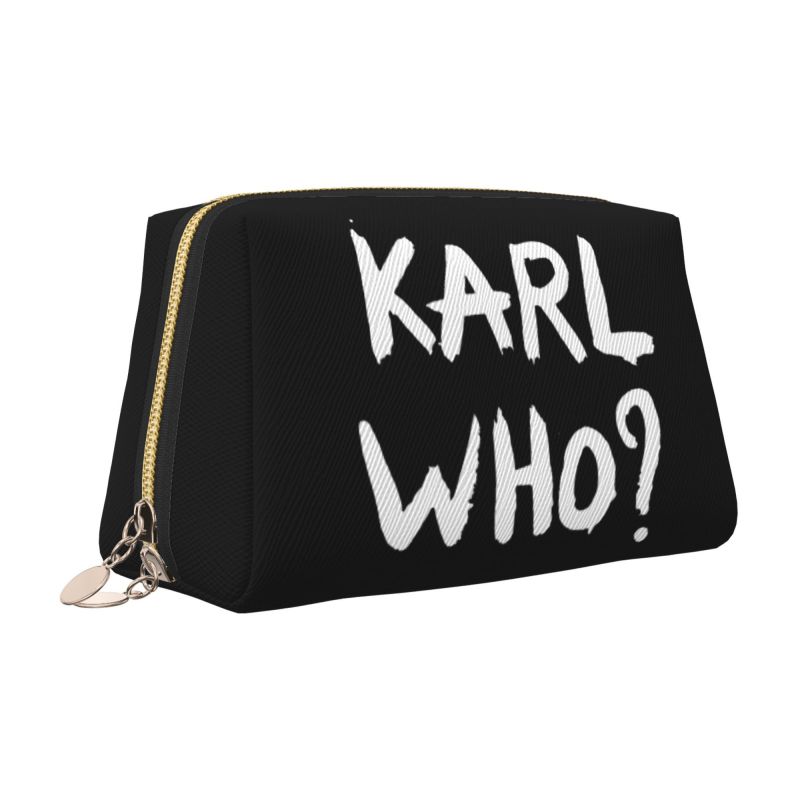 Karl Who Print Leather Makeup  - Women'S Karl Bags 评论和价格