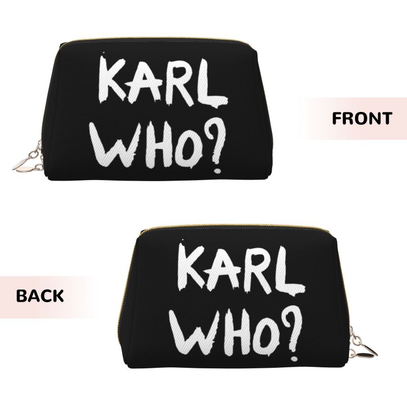 Karl Who Print Leather Makeup  - Women'S Karl Bags 评论和价格