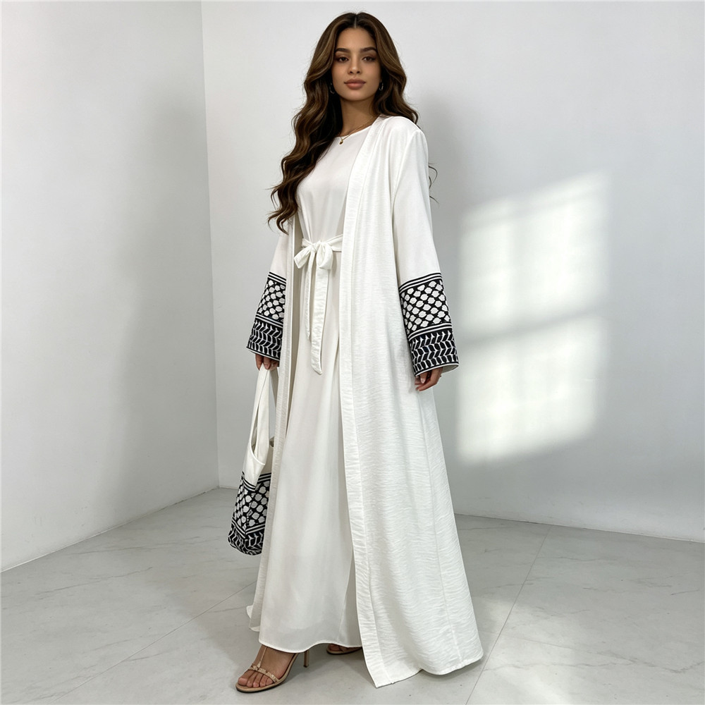 Ramadan Open Abaya and Bag 2Pc - Women Bags Dubai 评论和价格