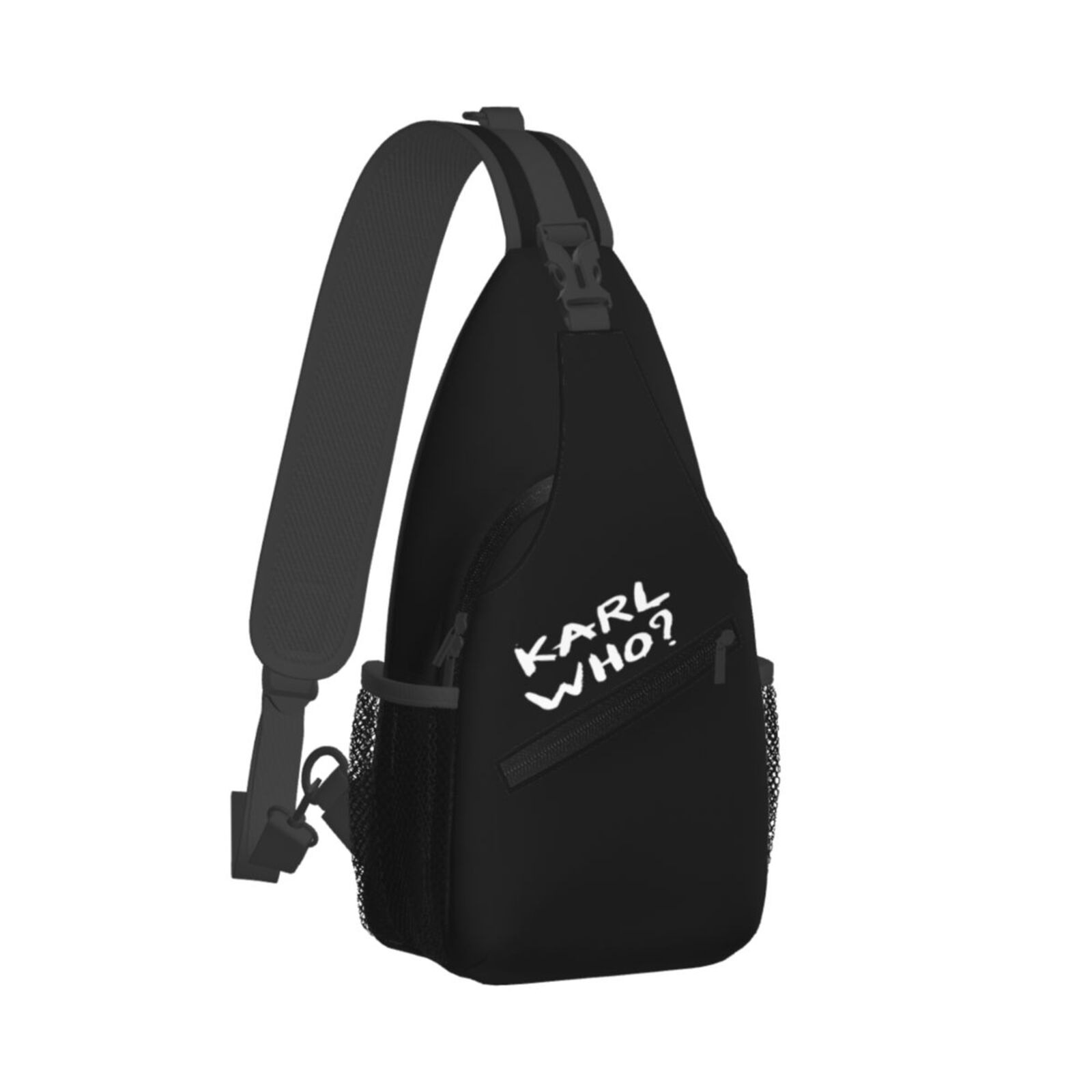 Karl Who Text Pattern Chest Ba - Women'S Karl Bags 评论和价格