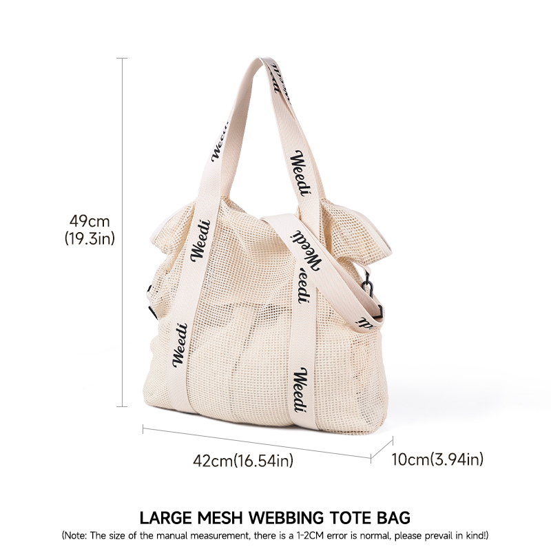 Weedi Fashion Mesh women tote  - Women'S Bags Holiday 评论和价格